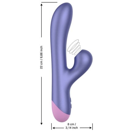 Rabbit δονητής με Pleasure Air κλειτορίδας ROMP