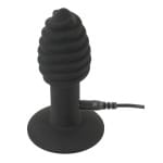 Επαναφορτιζόμενη Πρωκτική Σφήνα Black Velvets