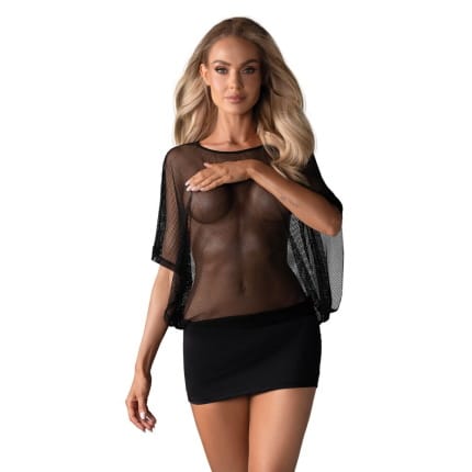 Μίνι φόρεμα με διαφάνεια sex shop