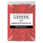 Προφυλακτικά με γεύση φράουλα Strawberry Red London