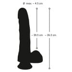 Ρεαλιστικό ομοίωμα πέους Big Dong 26,2 Nature Skin
