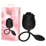 Δονητικό Αβγό με Αναρρόφηση Κλειτορίδας Dark Blushing Rose sex shop
