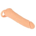 2in1 Extension + Masturbator Nature Skin