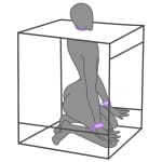 Κουτί BDSM Bukkake με Φωτισμό και Δεσίματα sex shop