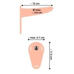Δονητής για Pegging Strap-On Vibrating Strap-On Sexshop
