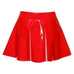 Κόκκινη Μίνι Φούστα Βινυλίου Vinyl Skirt sex shop