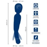 Ραβδί Διπλής Διέγερσης με Γλώσσα 2in1 Wand sex shop