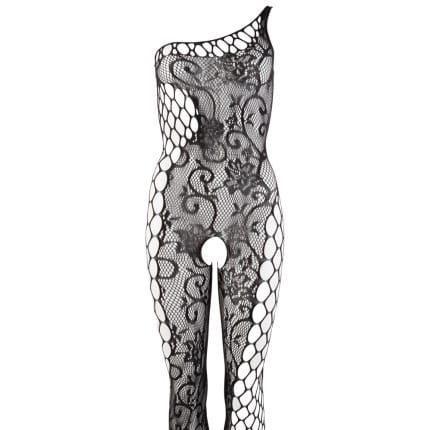 Διχτυωτό Κορμάκι με Μονή Τιράντα Ὠδή Catsuit NO:XQSE