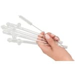 Γυάλινα καλαμάκια Glass Drinking Straw Willy