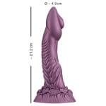 Αλιεν ντιλντο σιλικόνης με βεντούζα sex shop