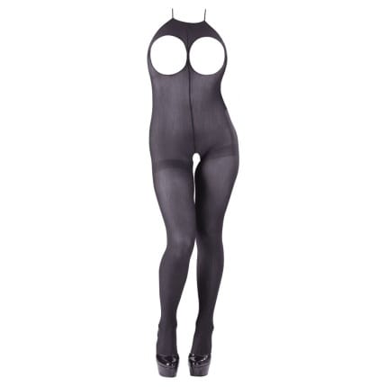 Backless Catsuit transparent Breasts NO:XQSE