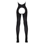 Ανοιχτή ολόσωμη φόρμα με λαιμό Backless Catsuit transparent Breasts NO:XQSE