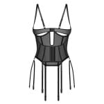 Γυναικείος κορσές με μπανέλες Ευφορία Corset Euphori Obsessive