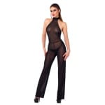Μαύρη ολόσωμη φόρμα Sparkly Gem Jumpsuit Noir