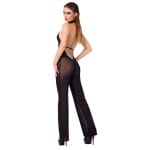 Μαύρη ολόσωμη φόρμα Sparkly Gem Jumpsuit Noir