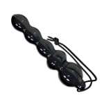 Ντιλντο πρωκτού κόλπου με μπάλες My Black Jacks You2Toys