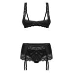 Γυναικείο σετ εσωρούχων Λουκία Set Lecille open bra Obsessive
