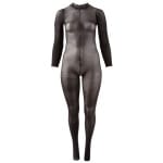 Ολόσωμο καλσόν με μακριά μανίκια Long sleeved Catsuit Black NO:XQSE