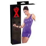 sex shop Latex Dress purple