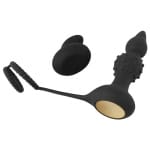 sex shop RC Butt Plug with Cock & Ball Rings Rebel