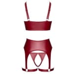 Σετ Σουτιέν με Μπανέλες και Ζαρτιέρες Set open bra