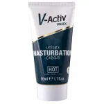 Διεγερτική κρέμα πέους και αιδοίου V-Activ Unisex Masturbation Cream Hot