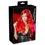 Γυναικεία περούκα κόκκινα σπαστά sex shop Wig red wavy long