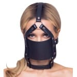 Μάσκα με φιμωτρο σιλικόνης 4 cm Head harness Silicone Gag Ball