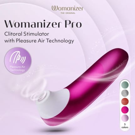 Αναρροφητής Αιδοίου Ροζ Pro Pleasure Air pink Womanizer