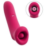 Δονητής με αναρρόφηση δονητική γλώσσα Oral Fun Vibrator Sucking