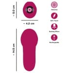Vibrator Oral Fun με suction και δονούμενη γλώσσα από You2Toys