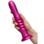 Δονητής thrusting με βεντούζα Jiggle της ROMP