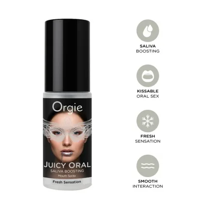 Σπρέι Στοματικής Ενυδάτωσης Μέντας Juicy Oral Orgie