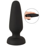 Πρωκτική Σφήνα Υγρής Σιλικόνης Liquid Silicone Plug Black Velvets