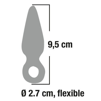 Μικρή Πρωκτική Σφήνα με Δακτύλιο Finger Plug
