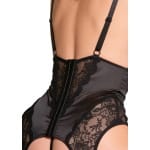 Σετ Κορσές με Ζαρτιέρες και Δαντέλα Θεανώ – Set Cottelli CURVES