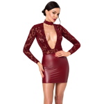 Μίνι Φόρεμα με Βαθύ Ντεκολτέ Ανδρομέδα – Dress Noir