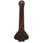 Λεοπάρ mini paddle από συνθετικό δέρμα